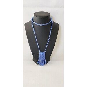 Glass Beaded Medicine Bag Purse Healing Pouch Necklace